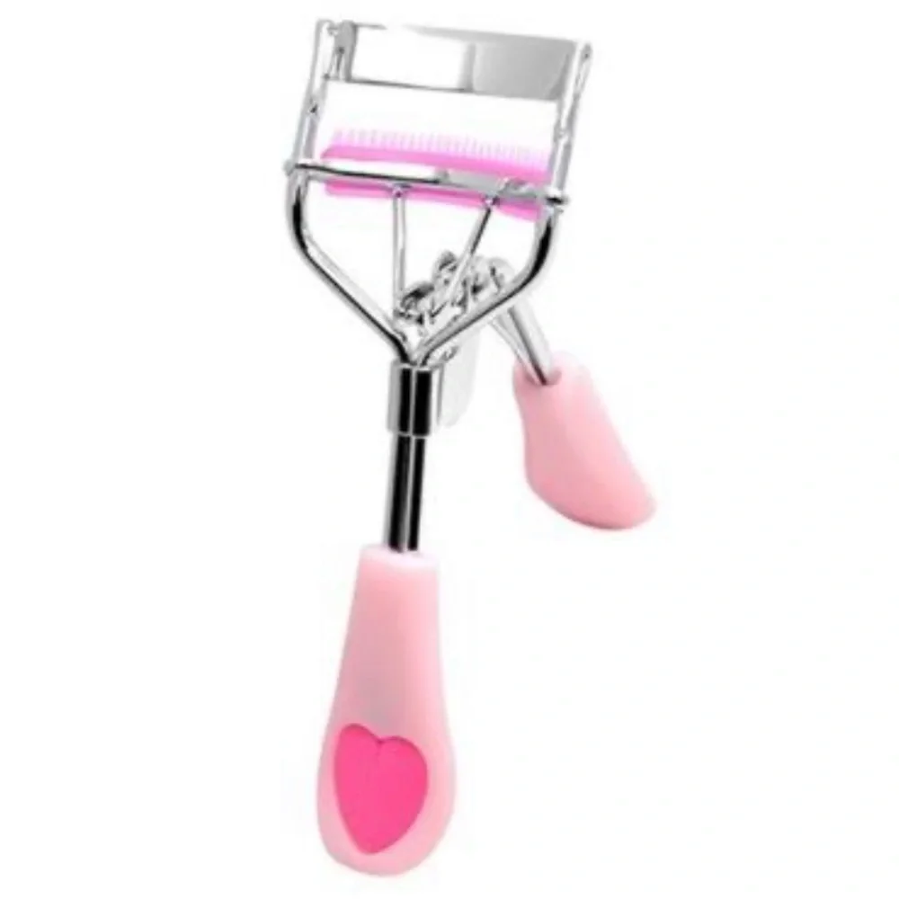 Skinny Dip Peach Heart Handle Eyelash Curler